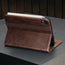 Stand functionality of the Dark Brown Leather Case for iPad Mini 6th Generation (2021)