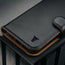 Black Leather Detachable Case for iPhone 17 Pro