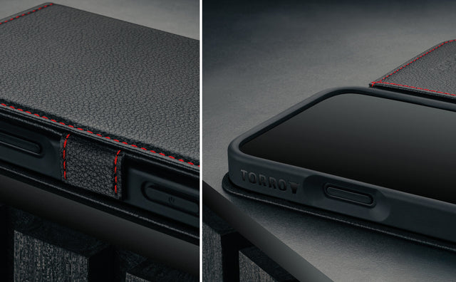 iPhone 17 Pro Max Leren Hoesje (MagSafe-oplaadfunctie) Feature Focus