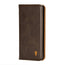 Dark Brown Leather Stand Case for iPhone 11 Pro Max