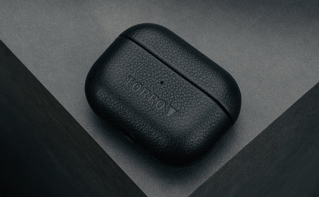 Leren hoesje voor Apple AirPods Pro 3 (3e generatie) Feature Focus