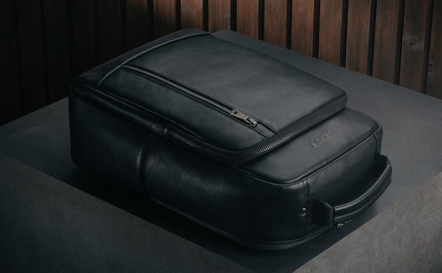 Leren Rugzak Feature Focus