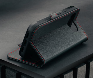 Portemonneehoes Voor Google Pixel 10a – Premium PU-leer, Schokbestendig, Met RFID-bescherming, Kaarthouders En Standfunctie – Roze