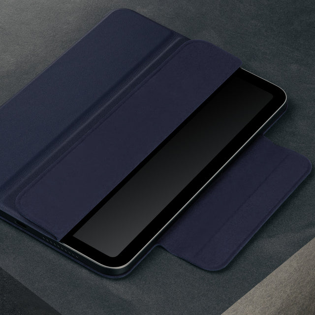 Blue Leather Magnetic Case for Apple iPad Mini