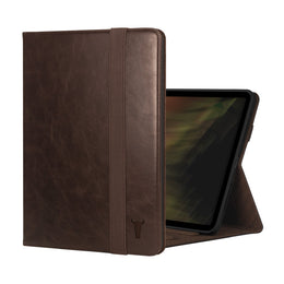 Dark Brown Leather Case for Apple iPad Pro 11" (2024)