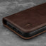 Dark Brown Leather Stand Case for iPhone 12 Pro