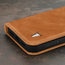 Tan Leather Wallet Case for iPhone 15