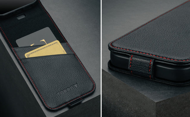 iPhone 16 Pro Max Leren Hoesje (MagSafe) Feature Focus