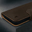 Dark Brown Nubuck Leather Case (with detachable cover) for iPhone 15 Pro Max