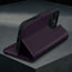 Stand function of the Purple Leather Case for iPhone 16 Pro Max