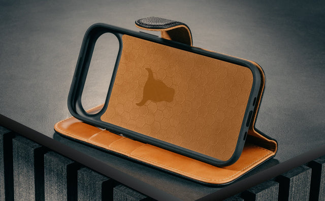 iPhone Air Leren Hoesje (met afneembare cover en MagSafe-compatibel) Feature Focus