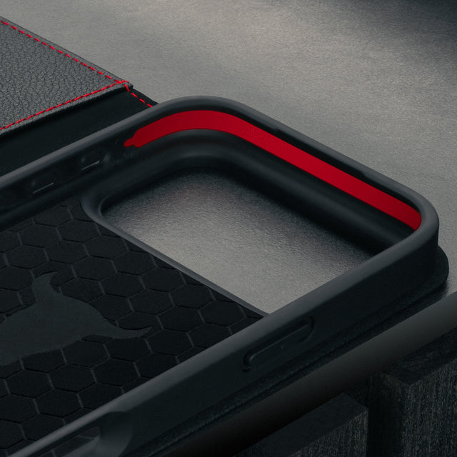 iPhone 16 Pro Premium Portemonnee Hoesje - Wolf iPhone 16 Pro Premium Portemonnee Hoesje - Wolf