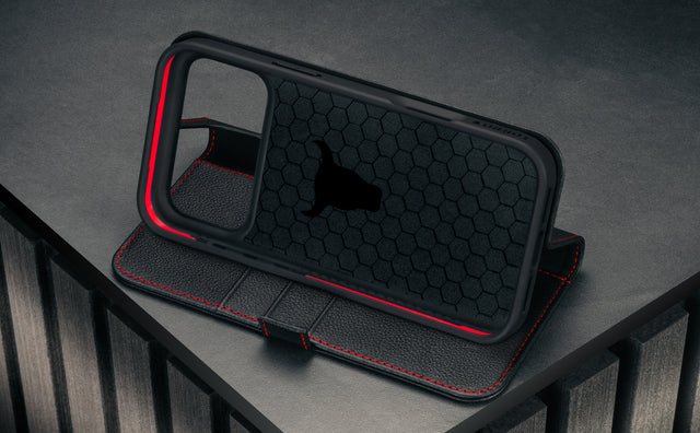 iPhone 17 Pro Leren Hoesje (MagSafe-oplaadfunctie) Feature Focus