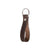 Leather Loop Keyring - Dark Brown