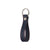 Leather Loop Keyring - Navy Blue