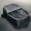 Main spacious (17.5L) compartment of the Black Commuter Backpack