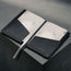 Inside of the Black Leather Passport holder