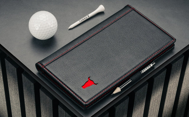 Leren Golf Scorecard Houder (PRO-editie) Feature Focus