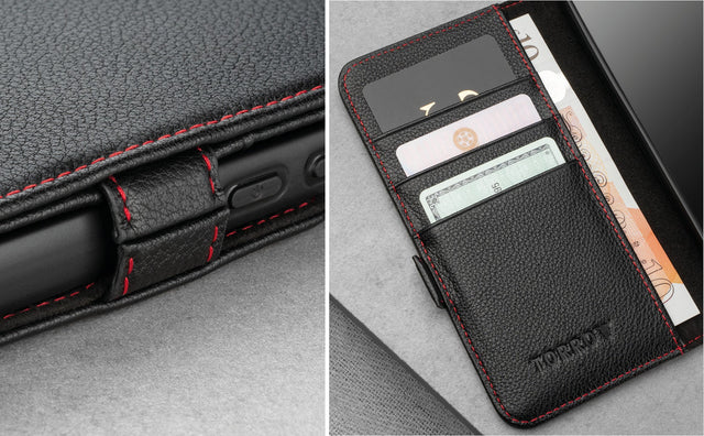 Samsung Galaxy S22 Leren Hoesje Feature Focus