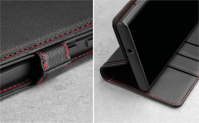 Samsung Galaxy S22 Ultra Leren Hoesje Feature Focus