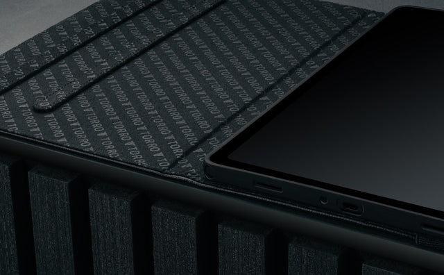 Samsung Galaxy Tab A9+ Leren Hoesje Feature Focus