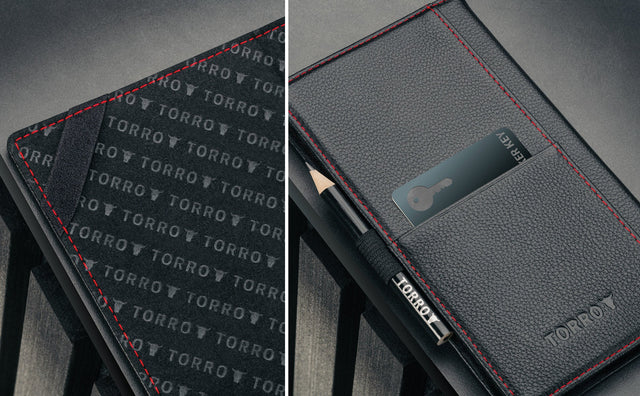 Leren Golf Scorecard Houder Feature Focus