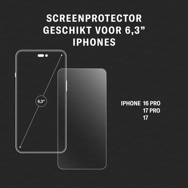 Supported models of the Tempered Glass Screen Protector for iPhone