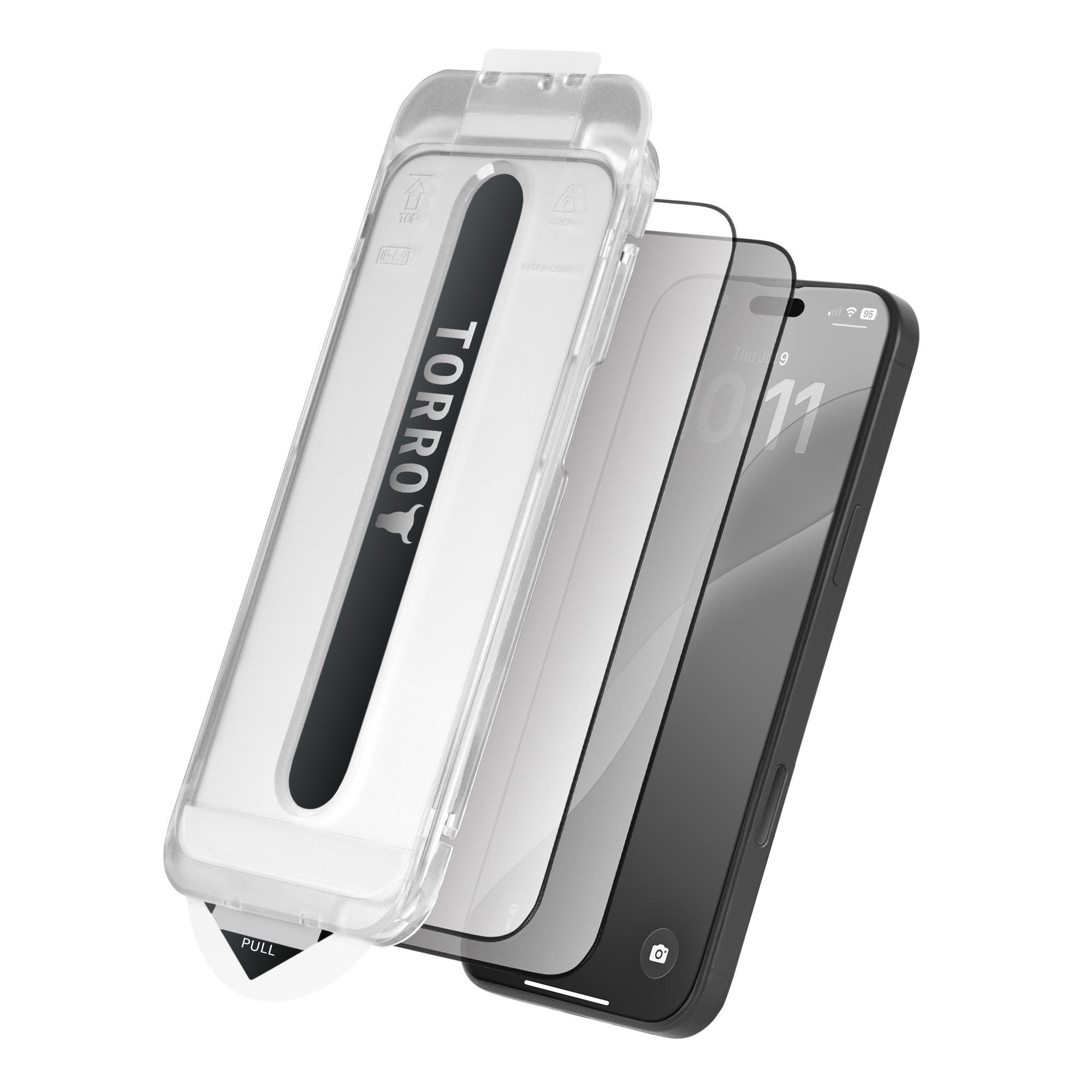 TORRO Screen Protector voor iPhone 16 Pro Max & iPhone 17 Pro Max (2-Pack)