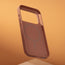 Buttons and inside of the Brown Woven Texture Bumper Case for iPhone 17 Pro